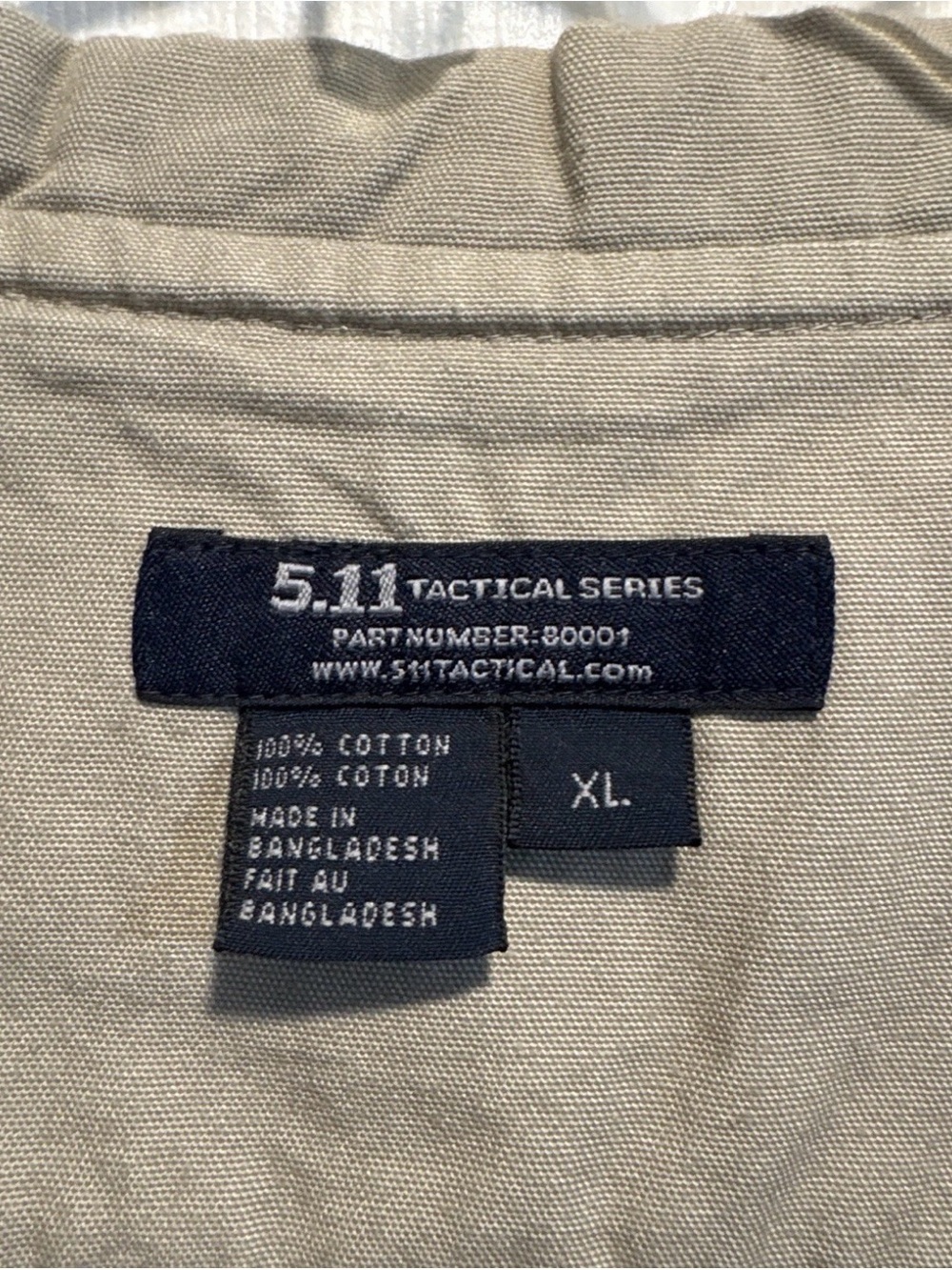 5.11 Tactical Men's Tan Multi-Pocket Utility Vest fishing outdoorsman utility - Picture 3 of 6